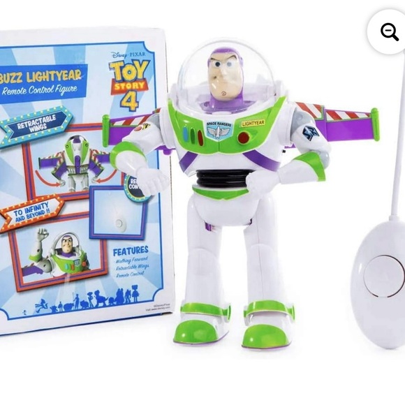 DISNEY TOY STORY 4 BUZZ LIGHTYEAR REMOTE CONTROL FIGURE ( New ) - Picture 3 of 5